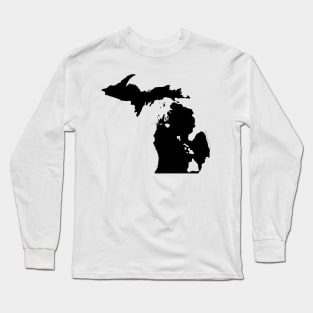 Michigan and Hawai'i Roots by Hawaii Nei All Day Long Sleeve T-Shirt